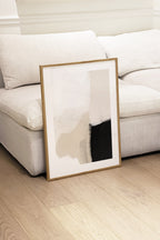 Alternate view of the Odo print highlighting the letterform details