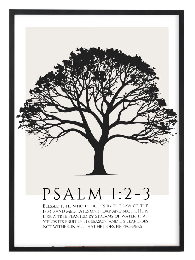 Psalm Tree Print