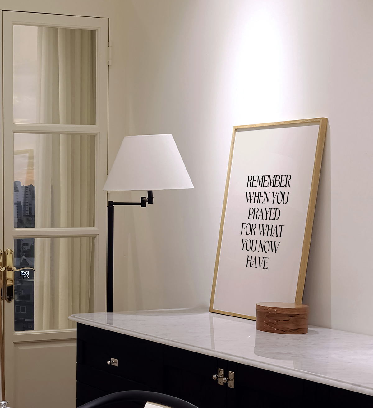 Remember When You Prayed Print